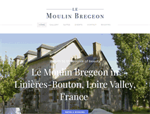 Tablet Screenshot of moulinbregeon.com